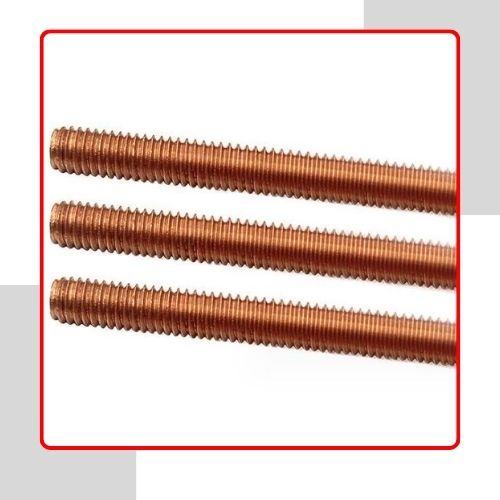 Copper Nickel Metric Threaded Rods in UAE