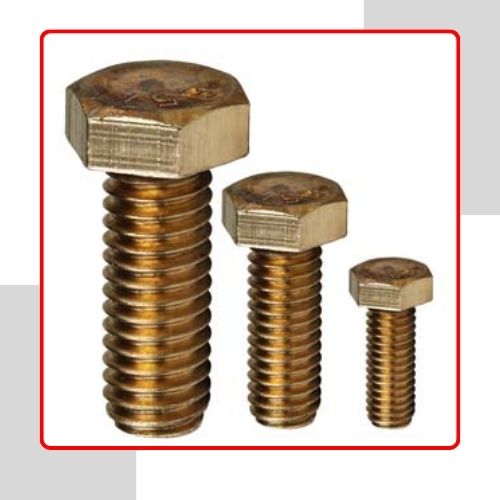 Silicon Bronze heavy hex bolt in UAE