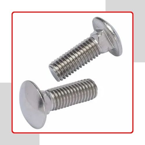 Stainless Steel 202 Carriage Bolt in UAE